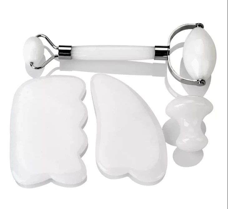 Oq jade rolikli va gua sha yuz massilager