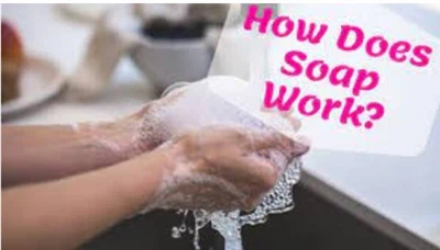 Yog 'qoralarini sovun bilan tozalash printsipi