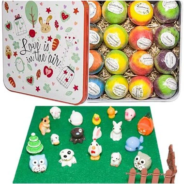 Pufakli hammom bombalari bilan