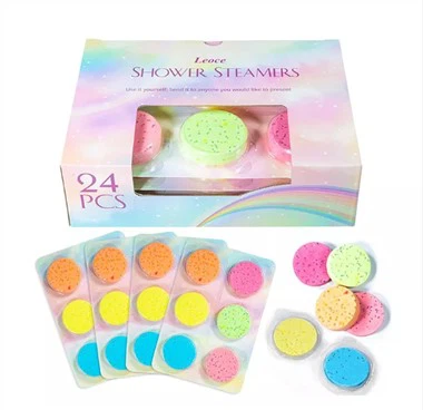 Aromaterapiya uchun dush bug'lari planshetlari to'plami ulgurji